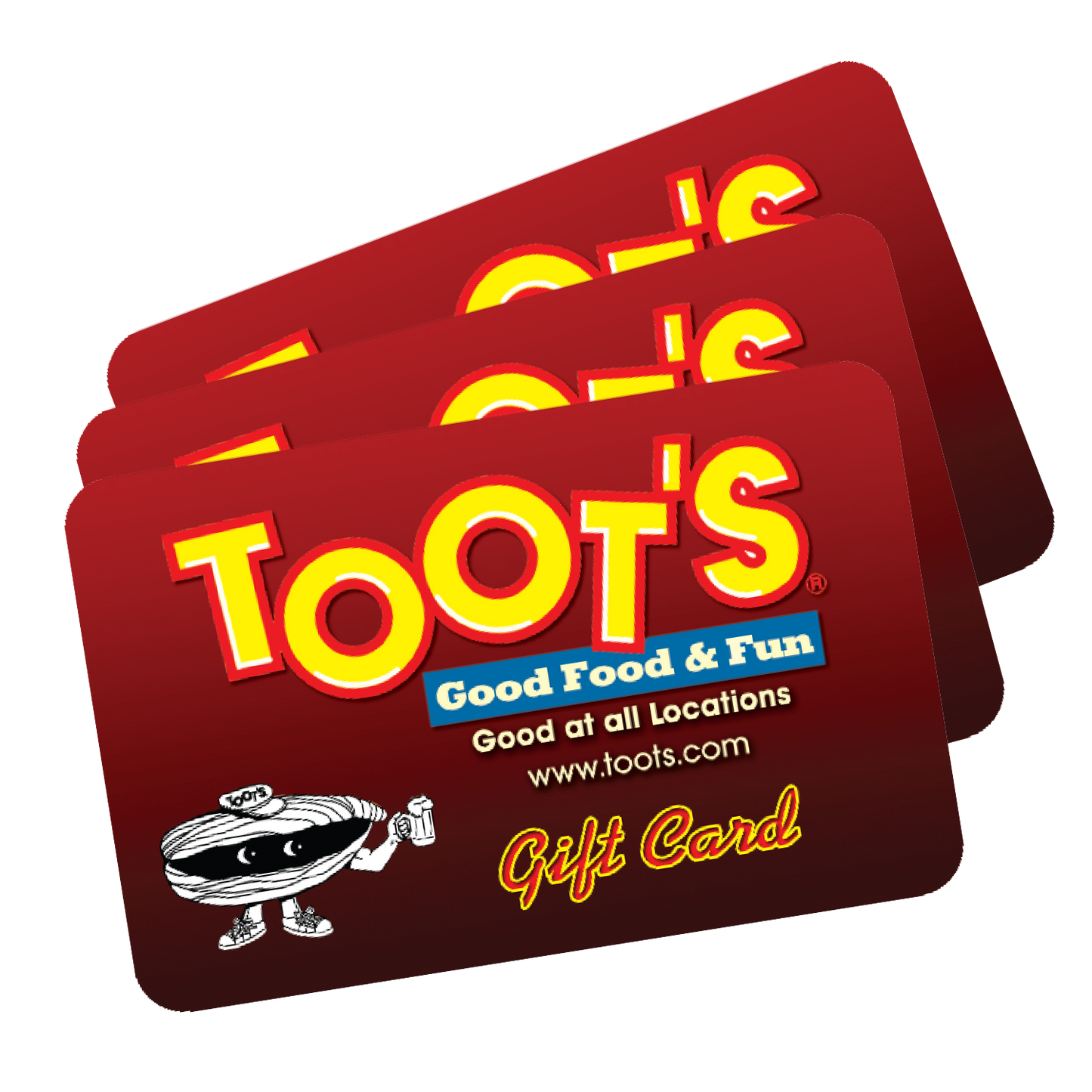 Toot's Gift Card (Mailed)