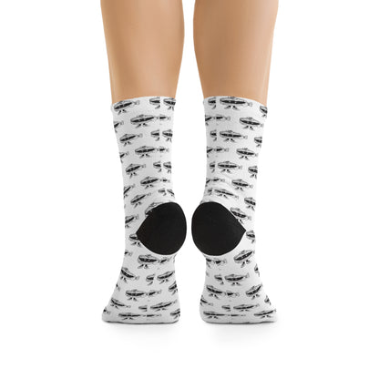 Toot's Oyster Man Socks